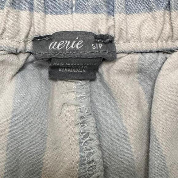 Aerie Striped With Drawstring Shorts Size Small Super Comfy & Cute For Summer - Picture 2 of 4